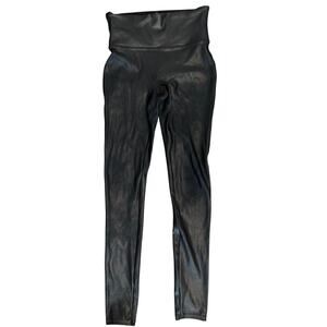 SPANX by Sara Blakely Faux Leather Leggings S/P